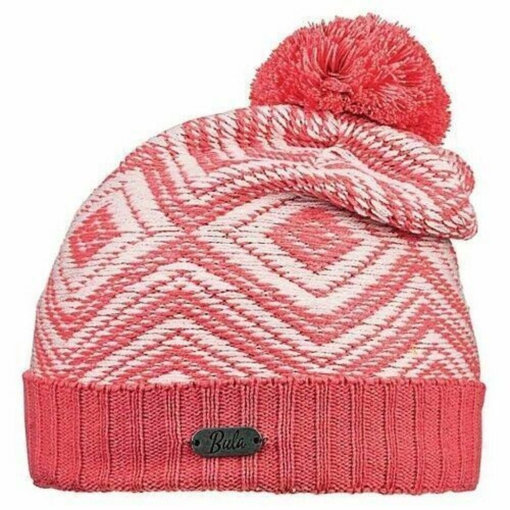Bula Women's Soft Beanie Coral (Pink) - New